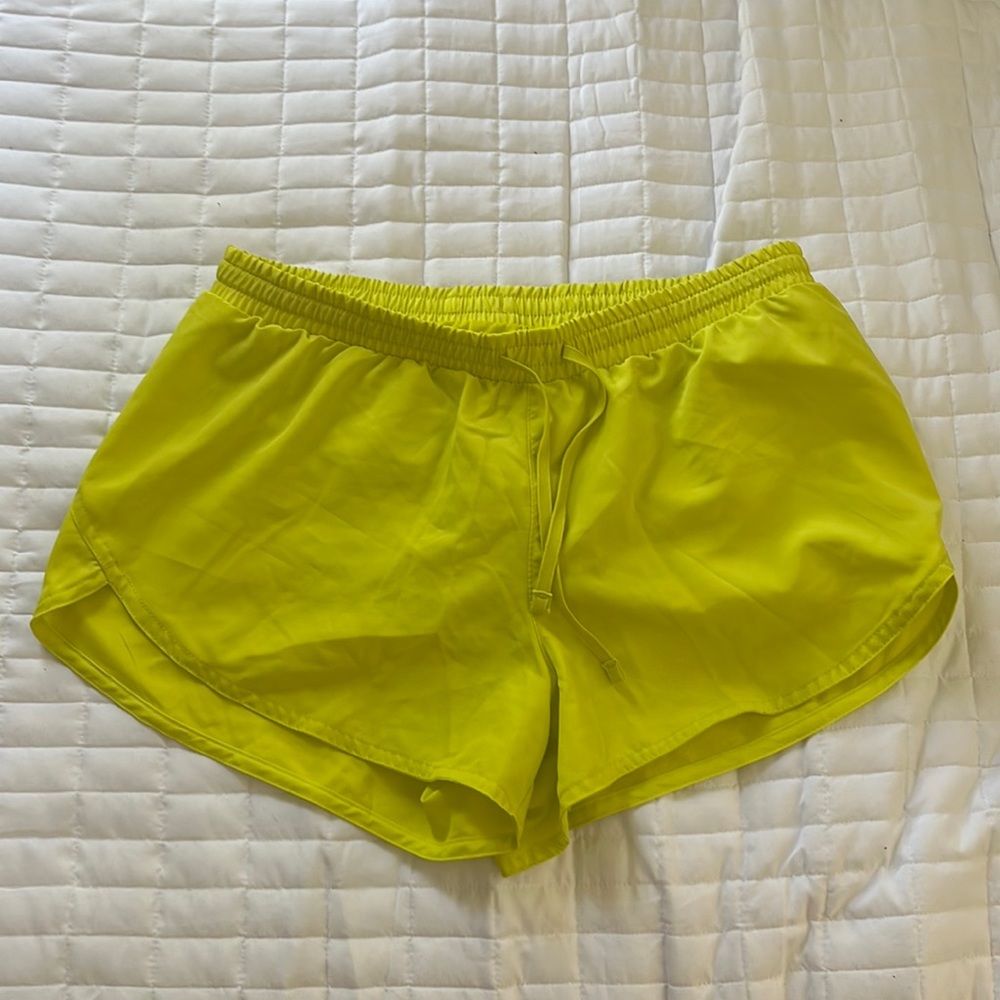 Perfect Condition! Neon yellow Old Navy athletic shorts! Size S